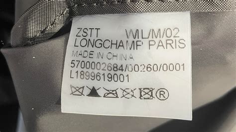 longchamp vrai ou faux